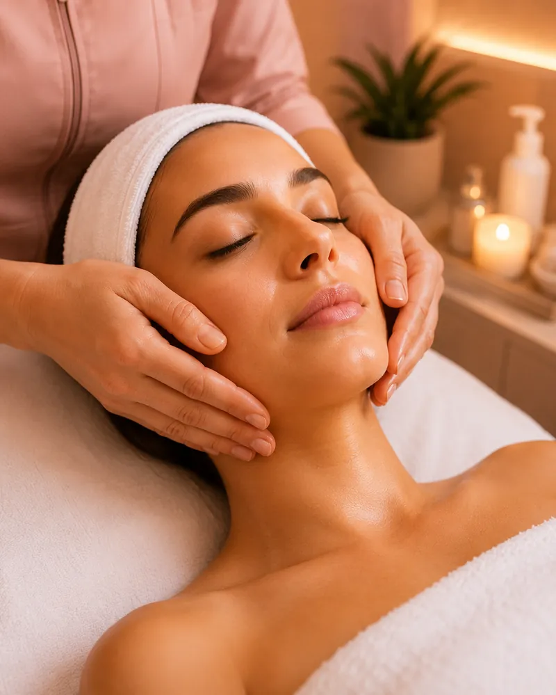 Massagem Relaxante Facial
